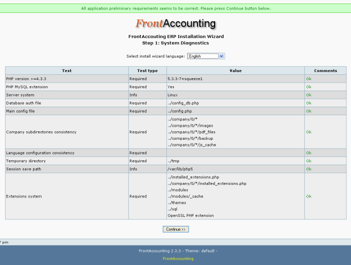 Install Front Accounting  Thoriquez's Weblog